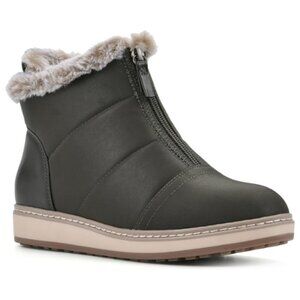 WHITE MOUNTAIN Women's Shoes Tamarin Puffer Ankle Bootie